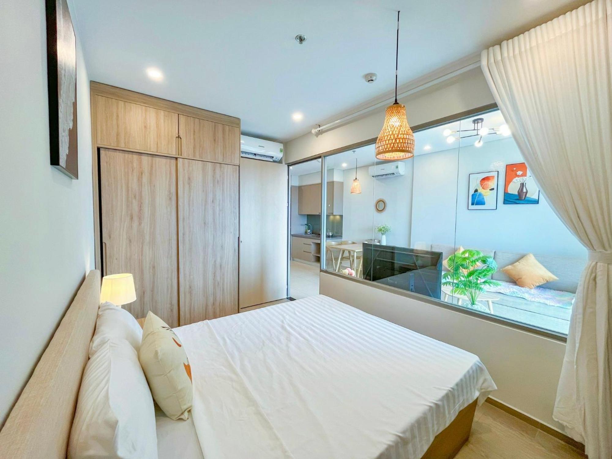 The Sóng Apartment Vivi Homestay,Miễn Phí Hồ bơi vô cực , xông hơi, công viên nước trẻ em Vung Tau Exterior foto