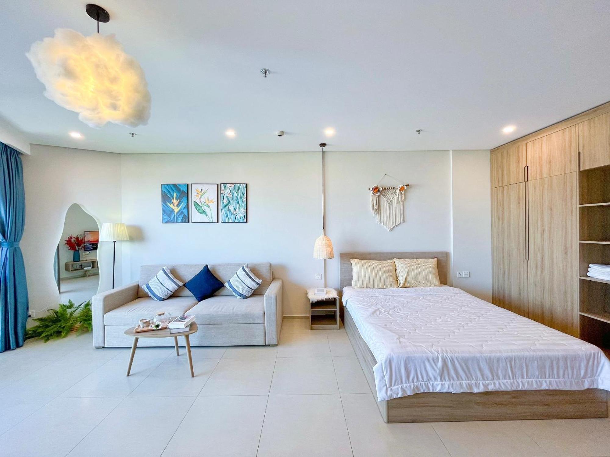 The Sóng Apartment Vivi Homestay,Miễn Phí Hồ bơi vô cực , xông hơi, công viên nước trẻ em Vung Tau Exterior foto