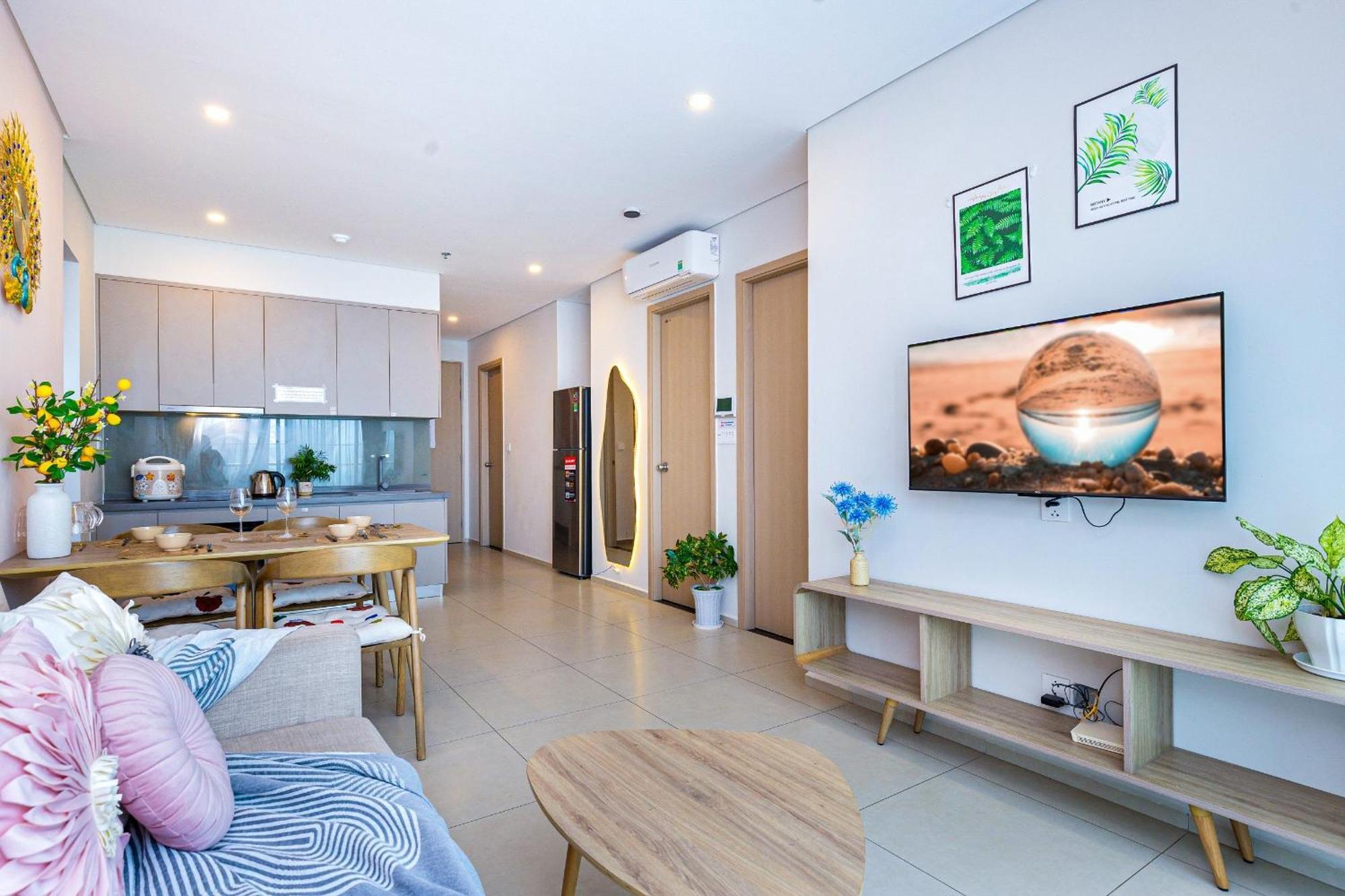The Sóng Apartment Vivi Homestay,Miễn Phí Hồ bơi vô cực , xông hơi, công viên nước trẻ em Vung Tau Exterior foto