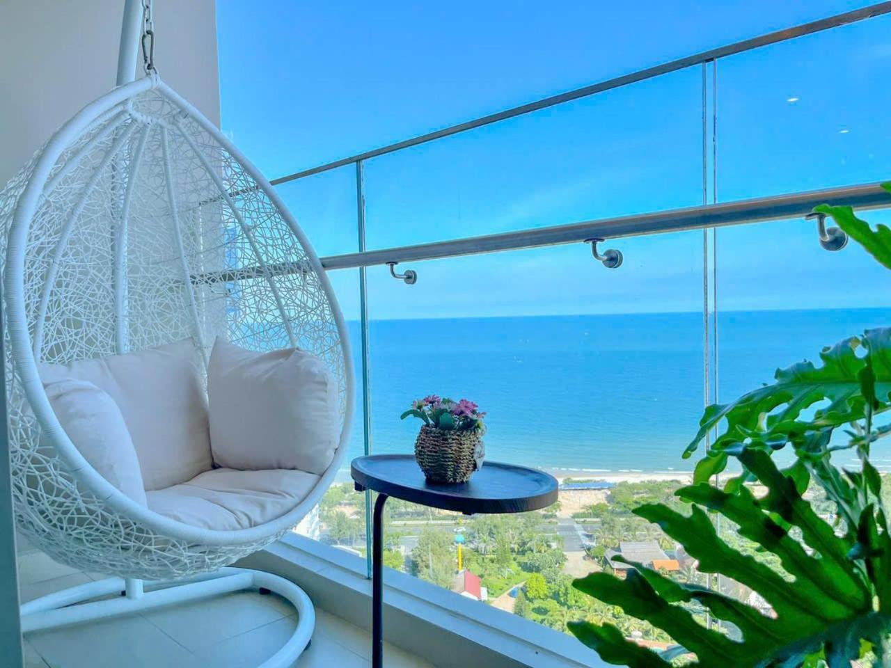 The Sóng Apartment Vivi Homestay,Miễn Phí Hồ bơi vô cực , xông hơi, công viên nước trẻ em Vung Tau Exterior foto