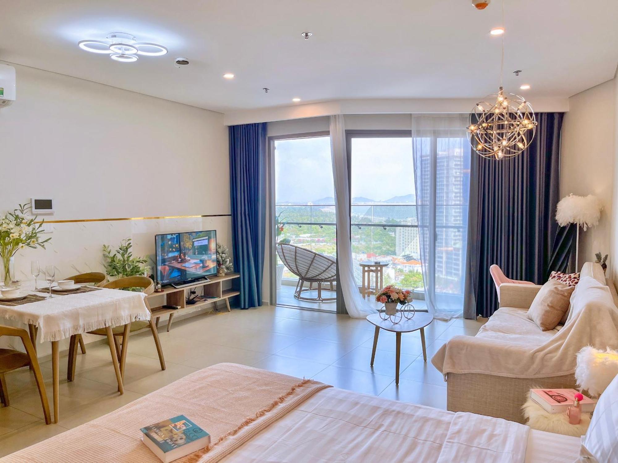 The Sóng Apartment Vivi Homestay,Miễn Phí Hồ bơi vô cực , xông hơi, công viên nước trẻ em Vung Tau Exterior foto