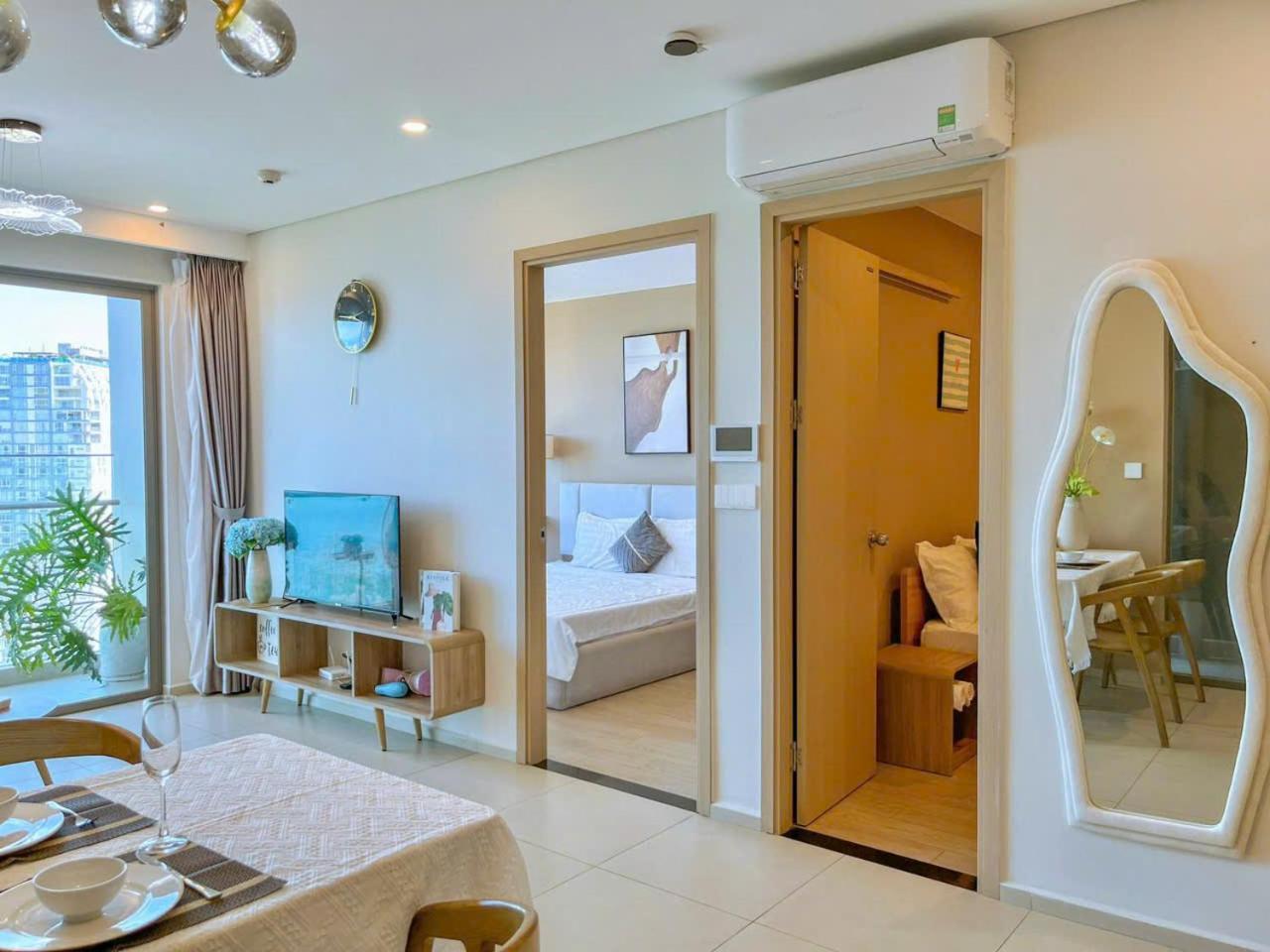 The Sóng Apartment Vivi Homestay,Miễn Phí Hồ bơi vô cực , xông hơi, công viên nước trẻ em Vung Tau Exterior foto