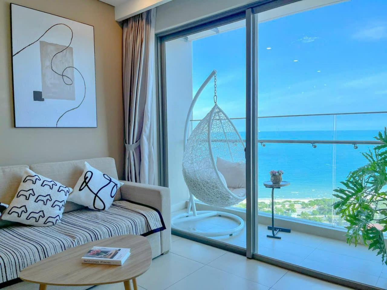 The Sóng Apartment Vivi Homestay,Miễn Phí Hồ bơi vô cực , xông hơi, công viên nước trẻ em Vung Tau Exterior foto
