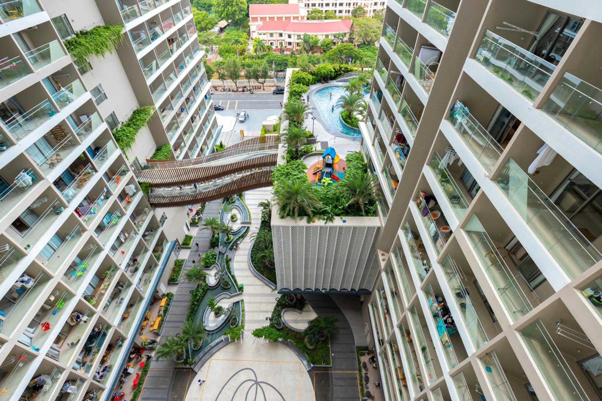 The Sóng Apartment Vivi Homestay,Miễn Phí Hồ bơi vô cực , xông hơi, công viên nước trẻ em Vung Tau Exterior foto