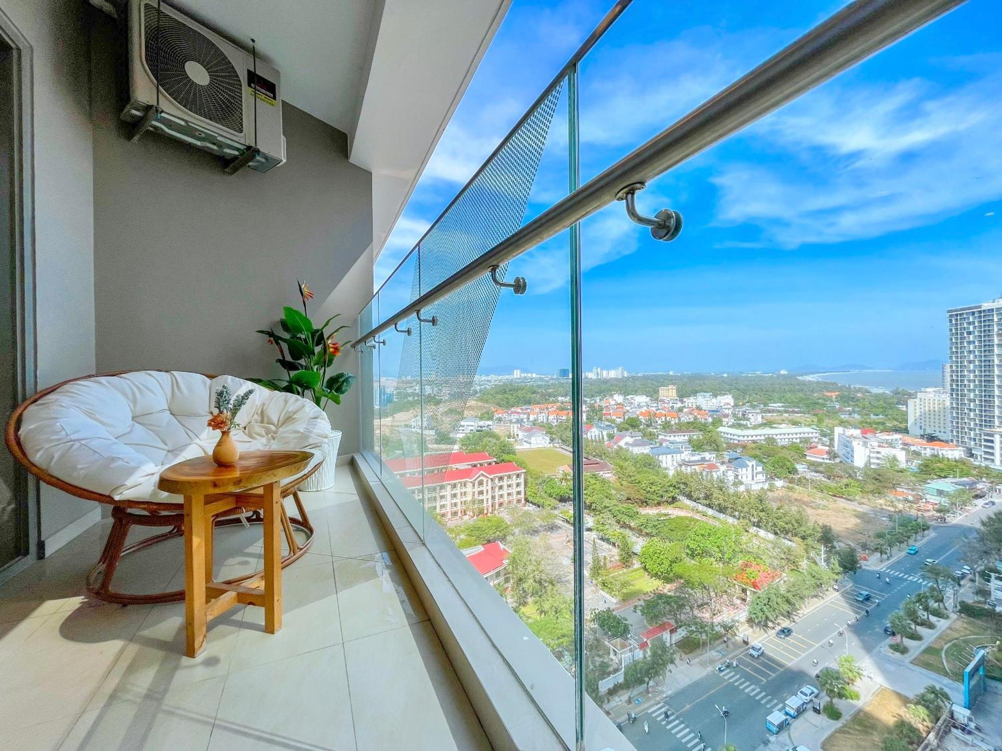 The Sóng Apartment Vivi Homestay,Miễn Phí Hồ bơi vô cực , xông hơi, công viên nước trẻ em Vung Tau Exterior foto